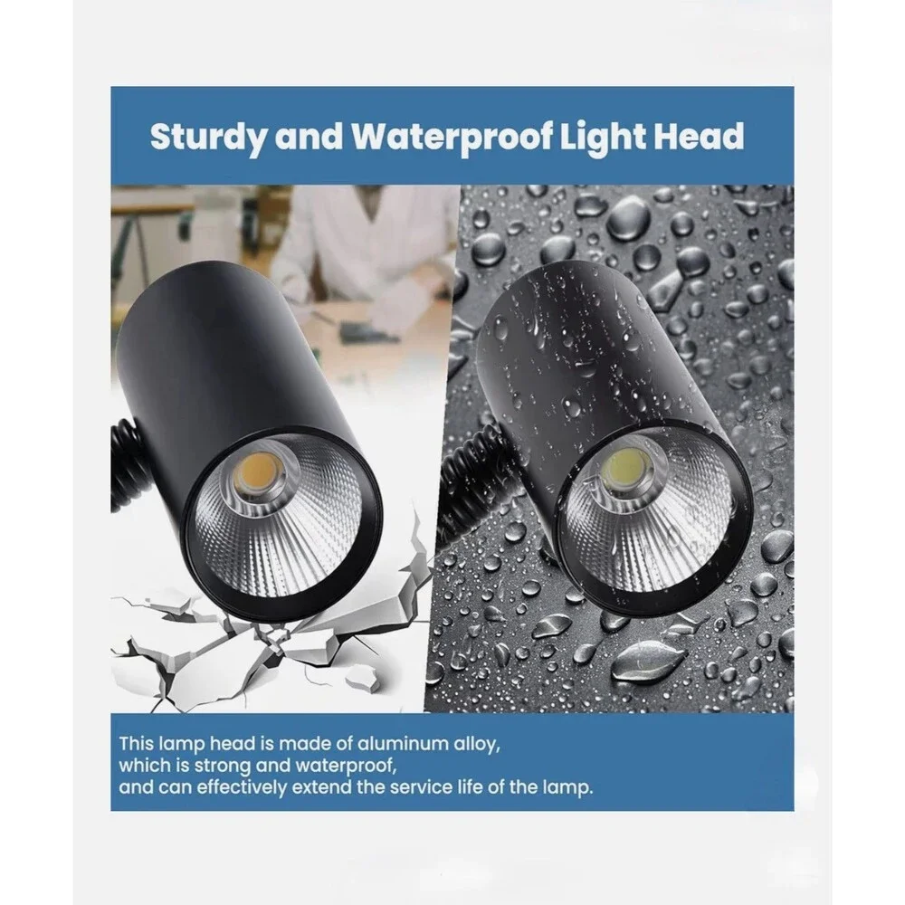 14w magnetic work light, magnetic base LED shop lamp